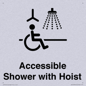 Accessible Shower with Hoist